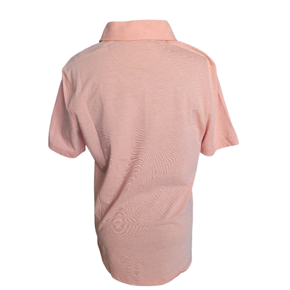 Thomas Sterling Men's Peach All Day Comfort Polo Collar Tee Size S NWT - Picture 4 of 14